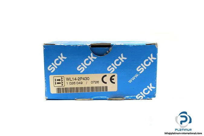 Фотоэлектрический датчик SICK WL14-2P430 PHOTOELECTRIC RETRO-REFLECTIVE SENSOR D — фото лота 1