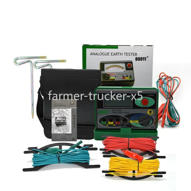 Тестер Higher Accuracy Resistance Tester Megger Meter 0-2000Ω Insulation Tester