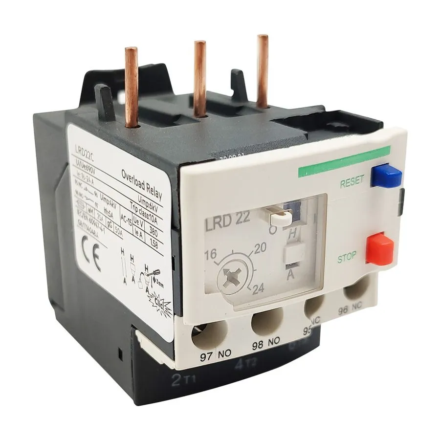 Контактор TeSys LRD06 LC1D09-38 Thermal Overload relay 1-1.6A fit