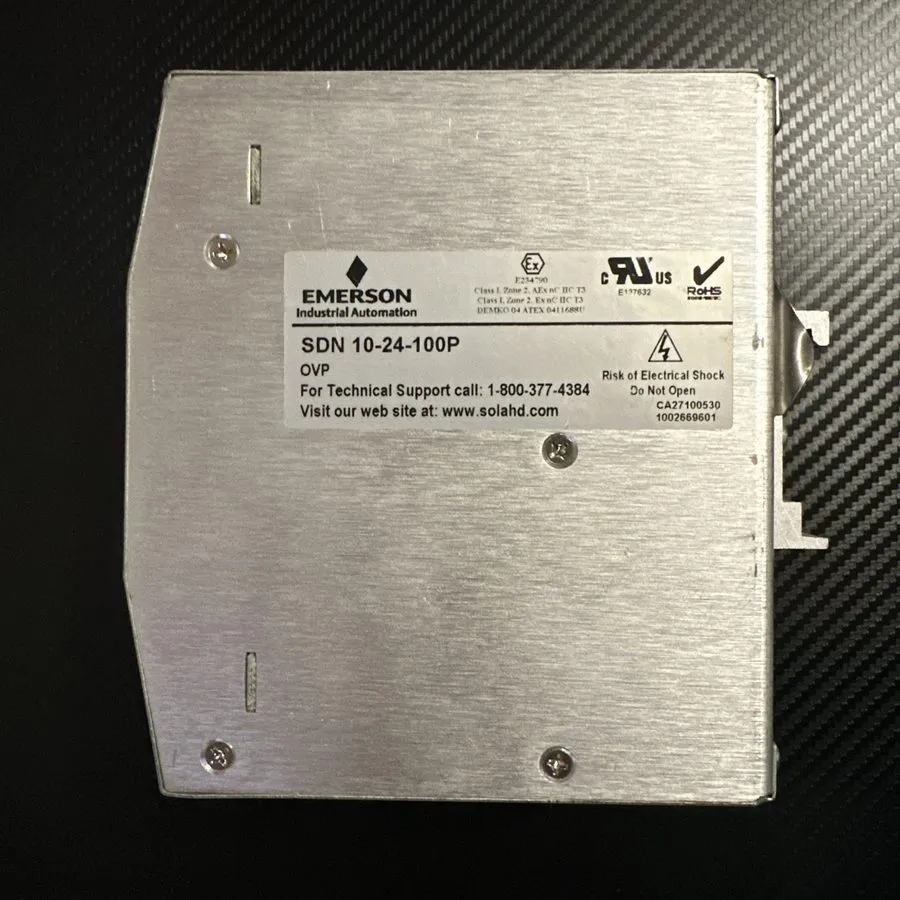 Блок питания Emerson SolaHD SDN 10-24-100P Power Supply 24VDC 10A 240W DIN Rail