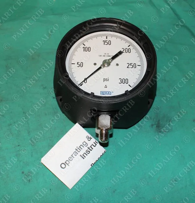 Трубопроводная арматура Wika, 9834613, Type 232.34 4.5" Pressure Gauge 300psi 1/