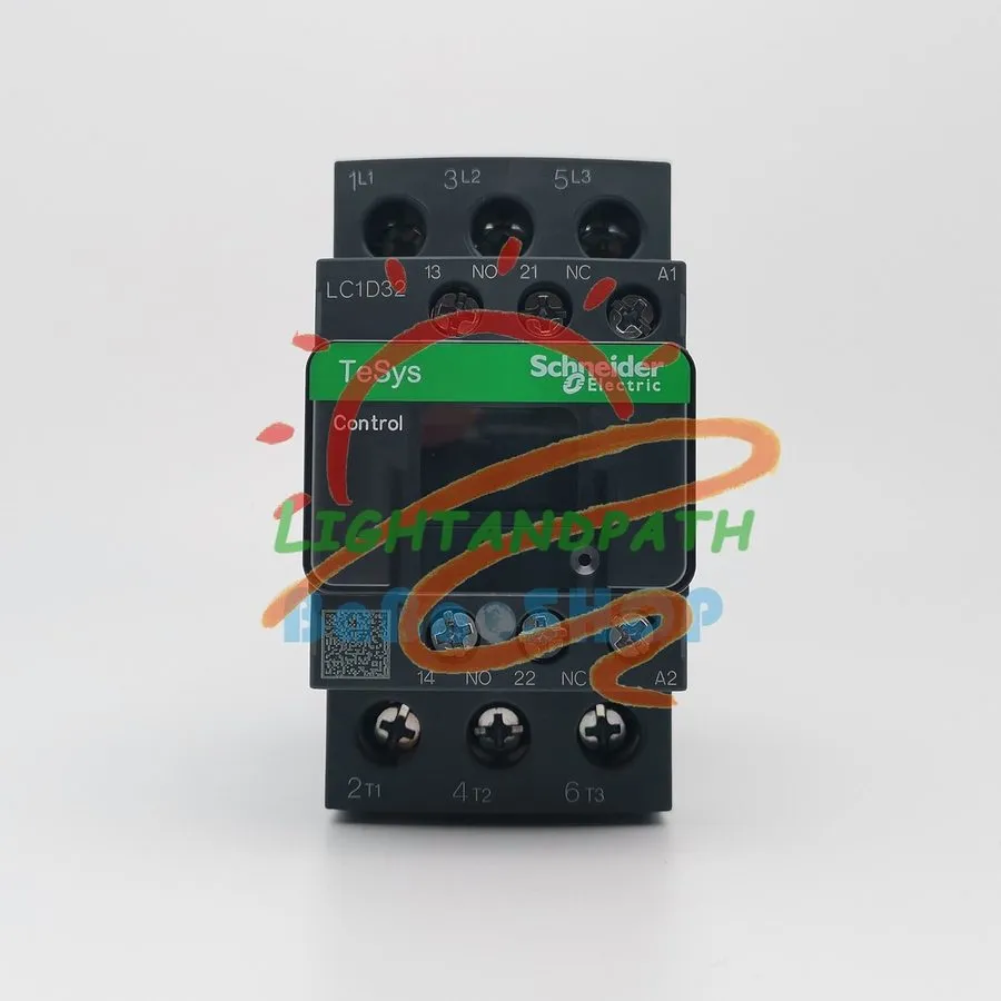 Контактор Schneider LC1D32F7 TeSys D IEC Contactor LC1D32 110V AC Coil, 32A, 3P,