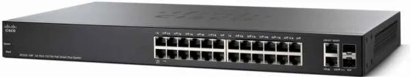 Коммутатор Cisco SF220-24P-K9-EU Switch