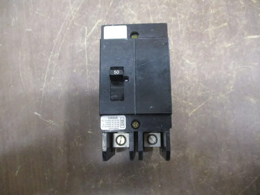 Автоматический выключатель Eaton GHB2050 50 Amp 2 Pole 277/480V GHB Bolt On Circ