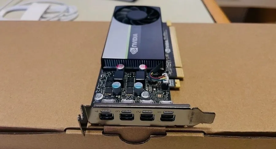 GPU-ускоритель HP M41413-001 NVIDIA Quadro T1000 4GB GDDR6 Graphics Card High Pr — фото лота 2