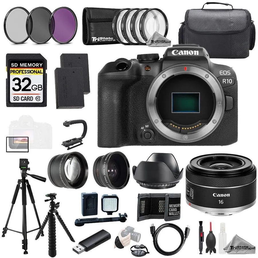 Объектив Canon EOS R8 + RF 14-35mm f/4 L IS USM Lens+32GB+ExtBat+9PCFltr-MEGAKit