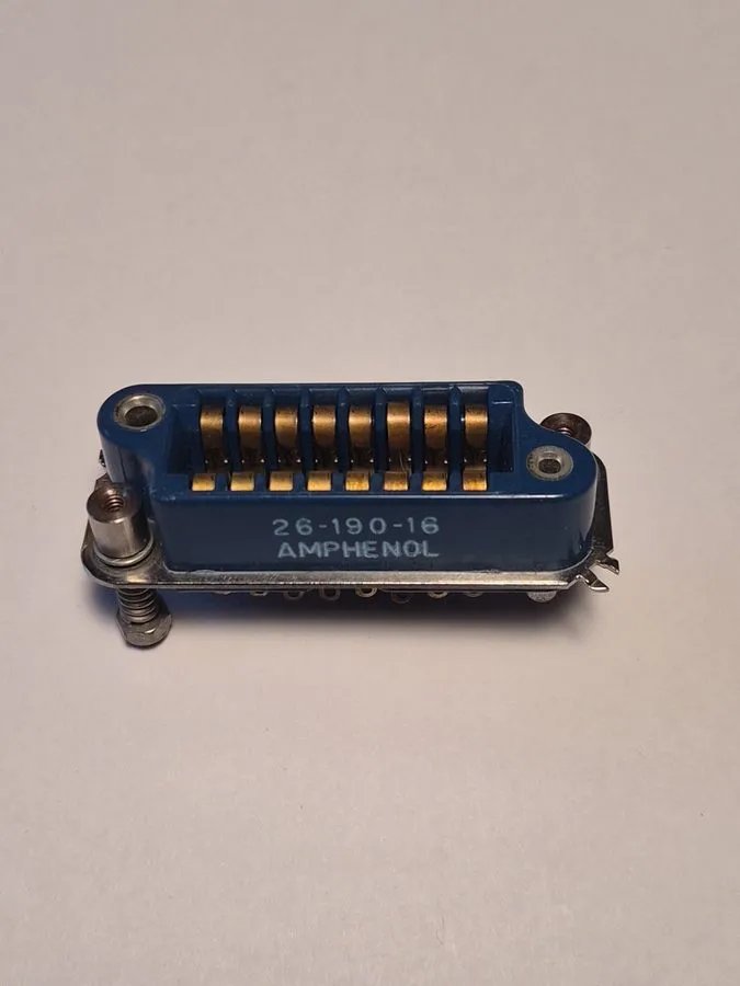 Разъём AMPHENOL 16-Pin Rack & Panel Connector PN 26-190-16
