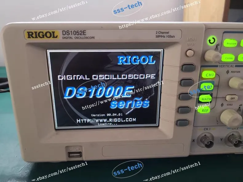 Осциллограф DS1052E 50MHz 1GSa/s 2Ch Digital Oscilloscope