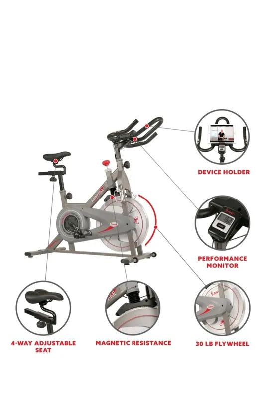 Сервер Sunny Health Fitness Synergy Magnetic Indoor Cycling Bike SF-B1879 — фото лота 1