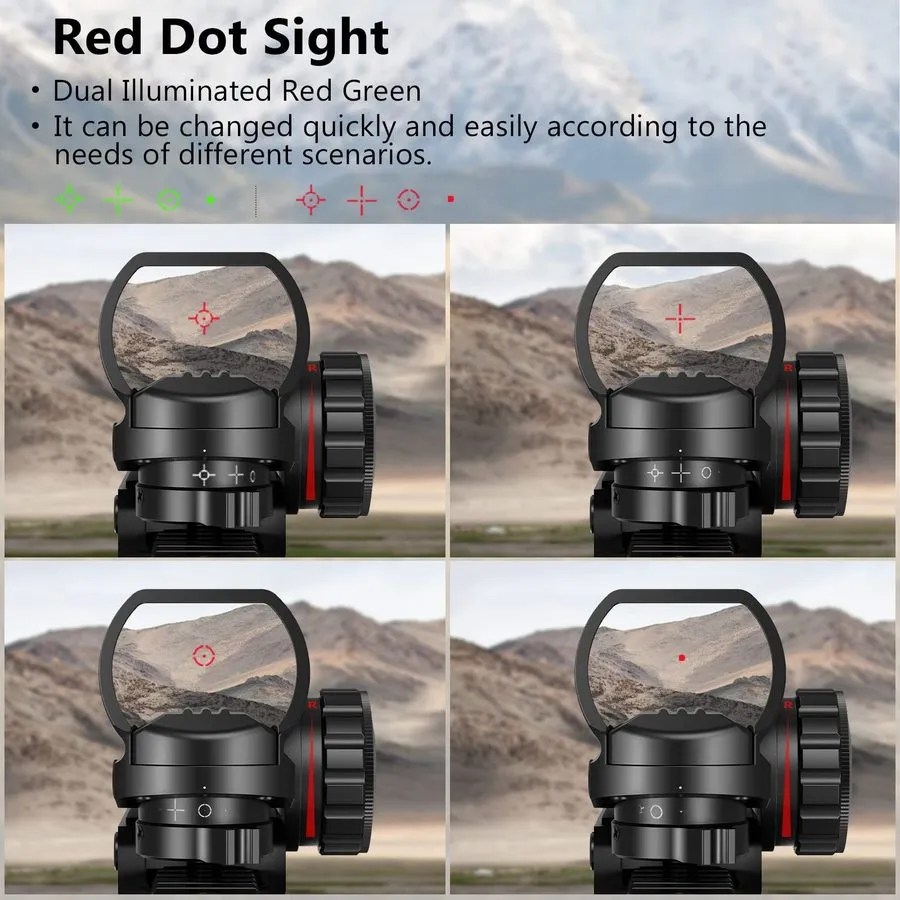 Оптико-электронная система 4-16x50 AO Hunting Rifle Scope Dual Illuminated Range — фото лота 3
