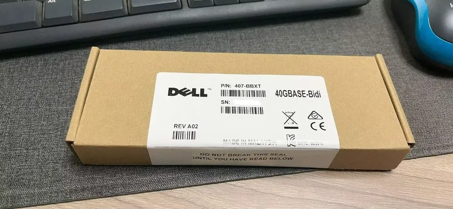 Трансивер Dell 407-BBXT QSFP+ 40G BIDI MMF LC Transceiver Module