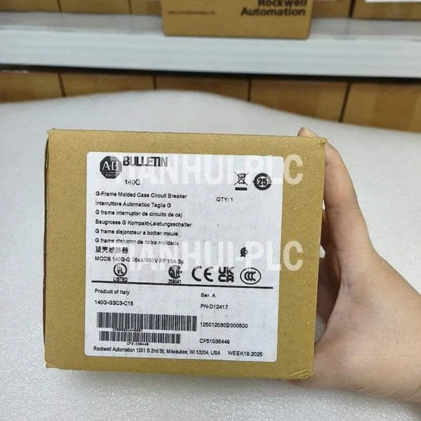 Автоматический выключатель Allen-Bradley 140G-G3C3-C15 15A 3 Pole Circuit Breake