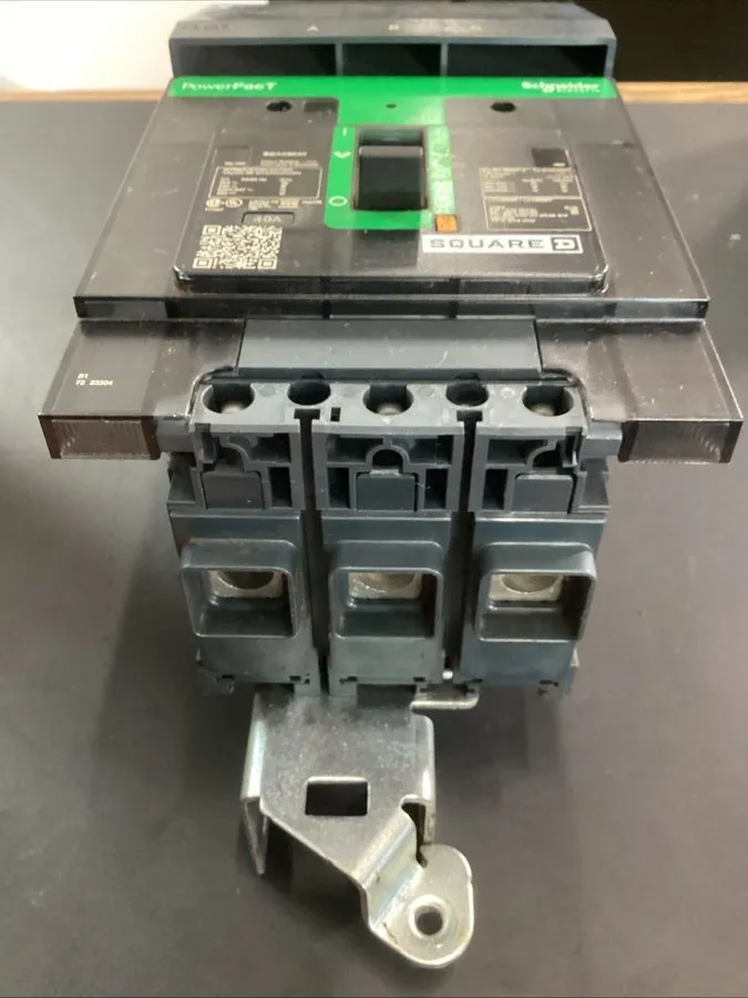 Автоматический выключатель BDA36040 40 Amp Square D 480V 3P I-Line Circuit Break — фото лота 2