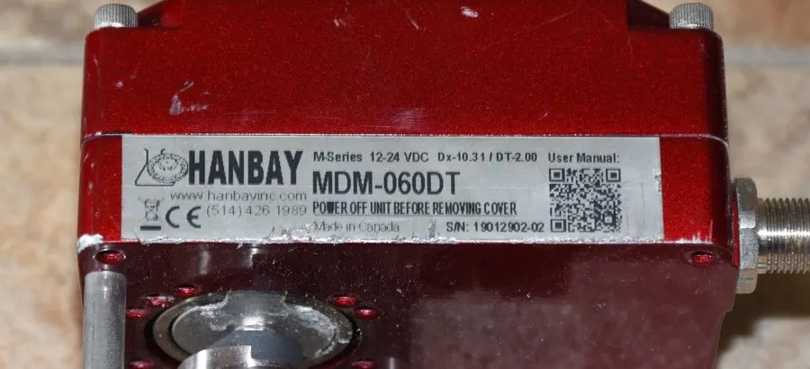 Клапан Hanbay MDM-060DT Valve Actuator w/ Swagelok SS-44XS6 3-Way 12-24VDC
