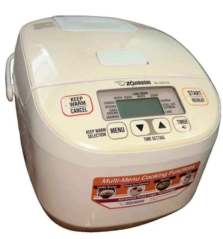 Рисоварка Zojirushi NL-DCC10 Micom Rice Cooker & Warmer 5.5 Cups Pearl Beige — фото лота 1