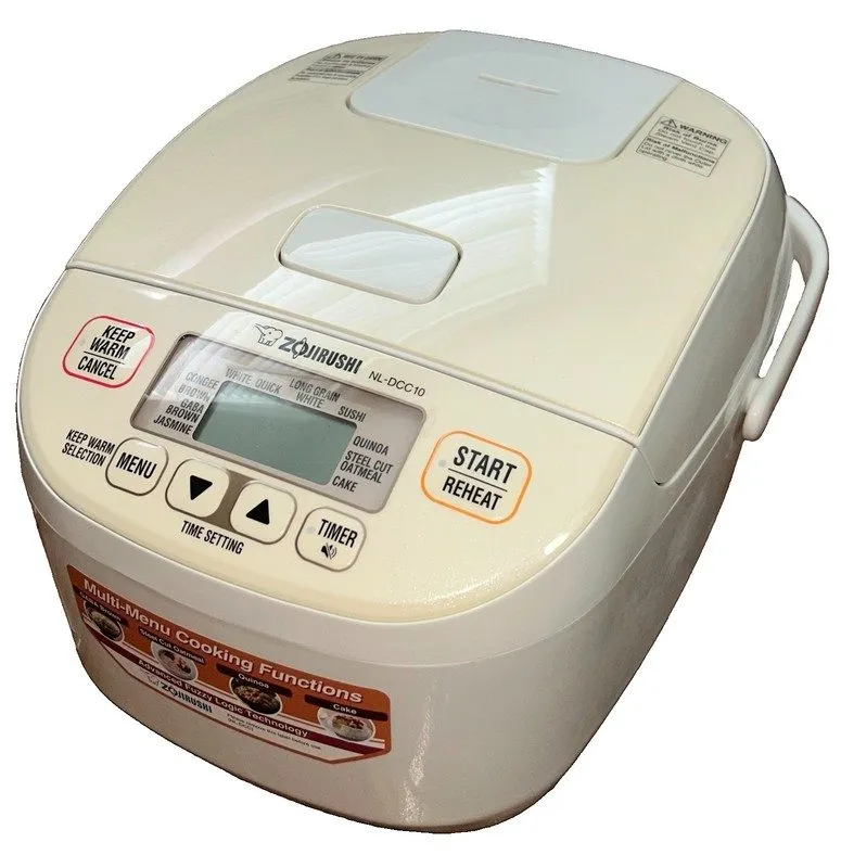 Рисоварка Zojirushi NL-DCC10 Micom Rice Cooker & Warmer 5.5 Cups Pearl Beige — фото лота 2
