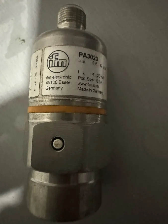 Датчик давления IFM PA3023 pressure transmitter PA-025-RBR14-A-ZVG/US/ /V — фото лота 1