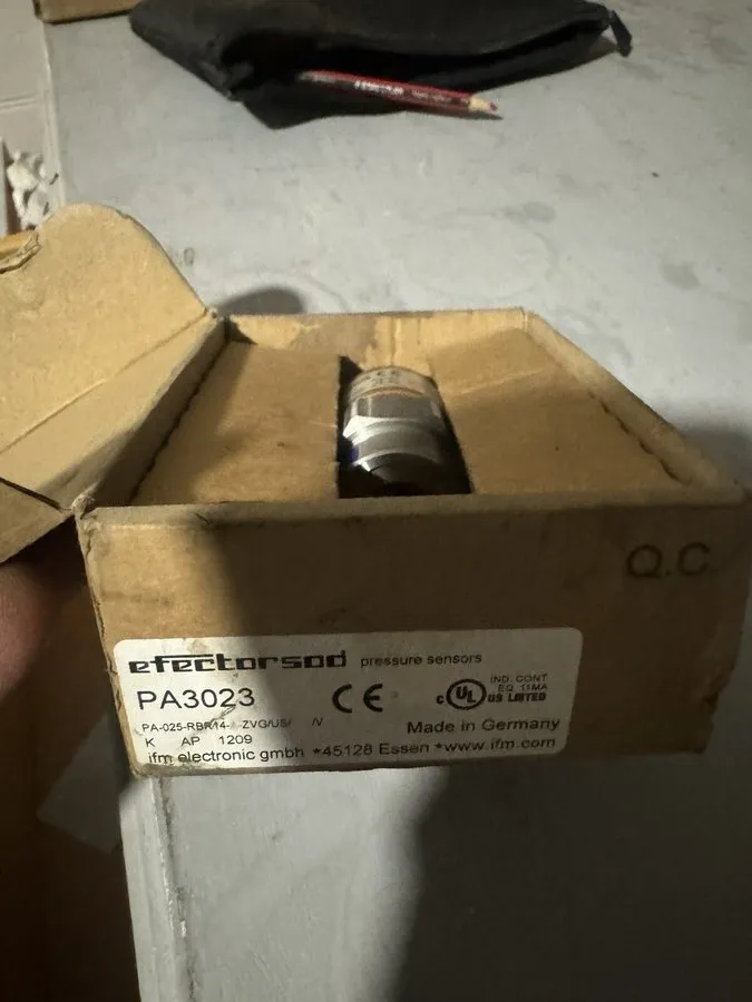 Датчик давления IFM PA3023 pressure transmitter PA-025-RBR14-A-ZVG/US/ /V — фото лота 2