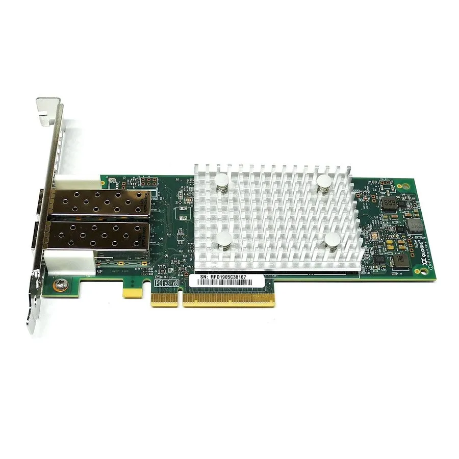 Контроллер Dell QLogic QLE2692-DEL 16Gb FC SFP+ Dual Port Full Height HBA YCVFG