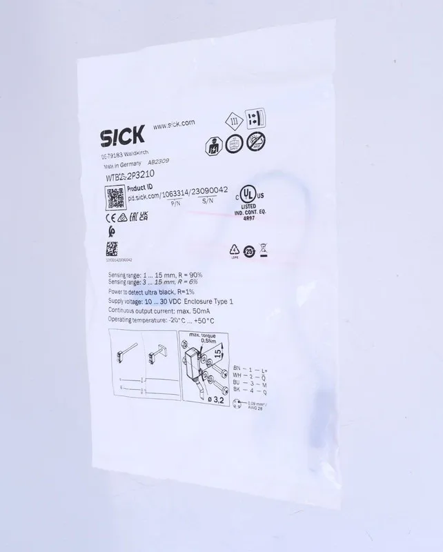 Фотоэлектрический датчик Sick WTB2S-2P3210 1063314 Photoelectric sensor