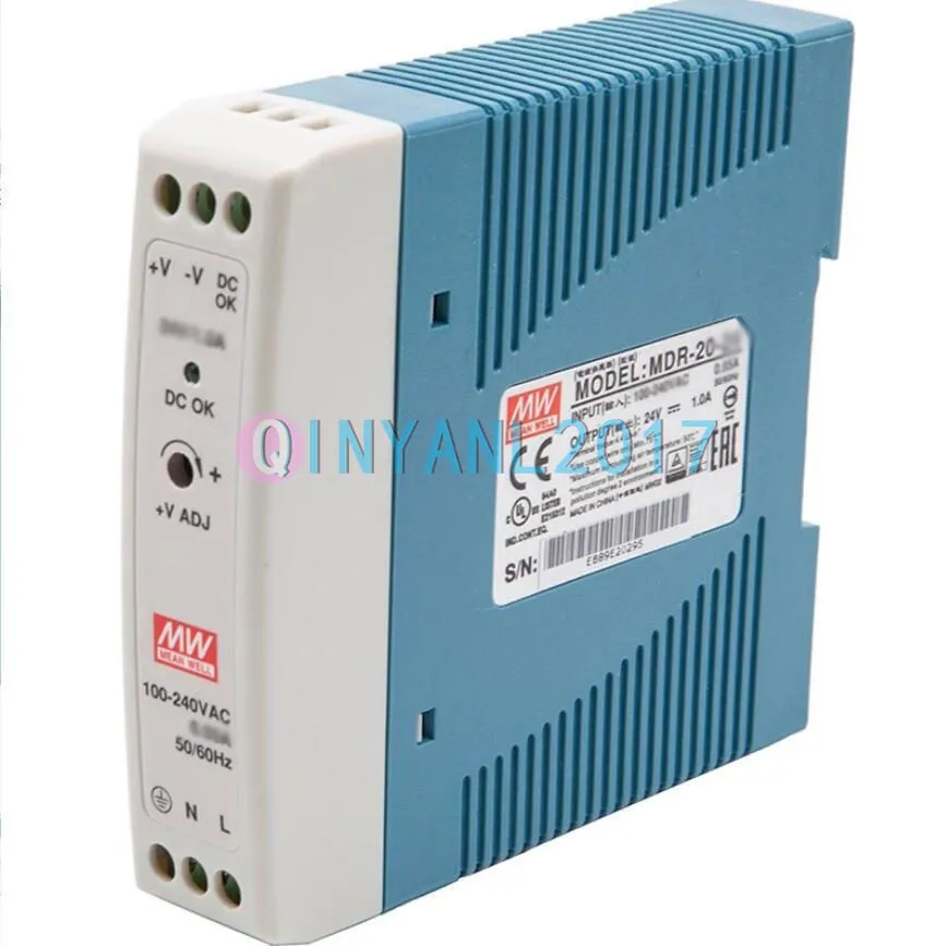 Блок питания Mean Well MDR-20-12 Industrial Din Rail Power Supply 12VDC 1.67A 20