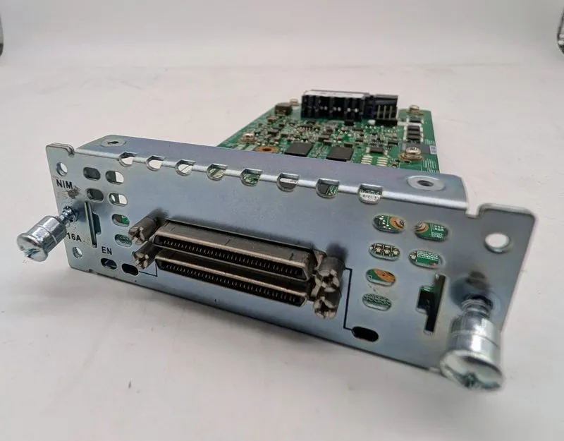 Маршрутизатор Cisco NIM-16A 16-Port Async Serial NIM — фото лота 1