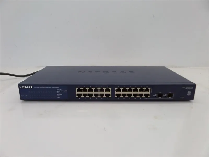 Коммутатор NETGEAR GS724T 24-Port Gigabit Managed Switch ProSAFE Rackmount VLAN