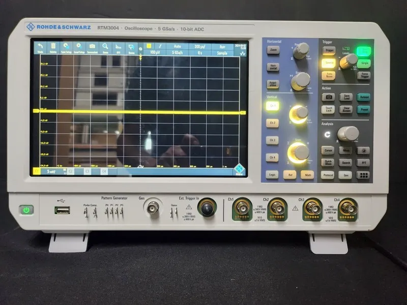 Осциллограф R&S RTM3004 : Oscilloscope 500MHz 5GSa/s