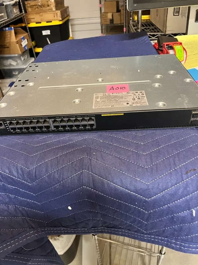 Коммутатор JL255A HPE Aruba 2930F 24-Port 1/10GbE PoE+ 4SFP+ Ethernet Switch