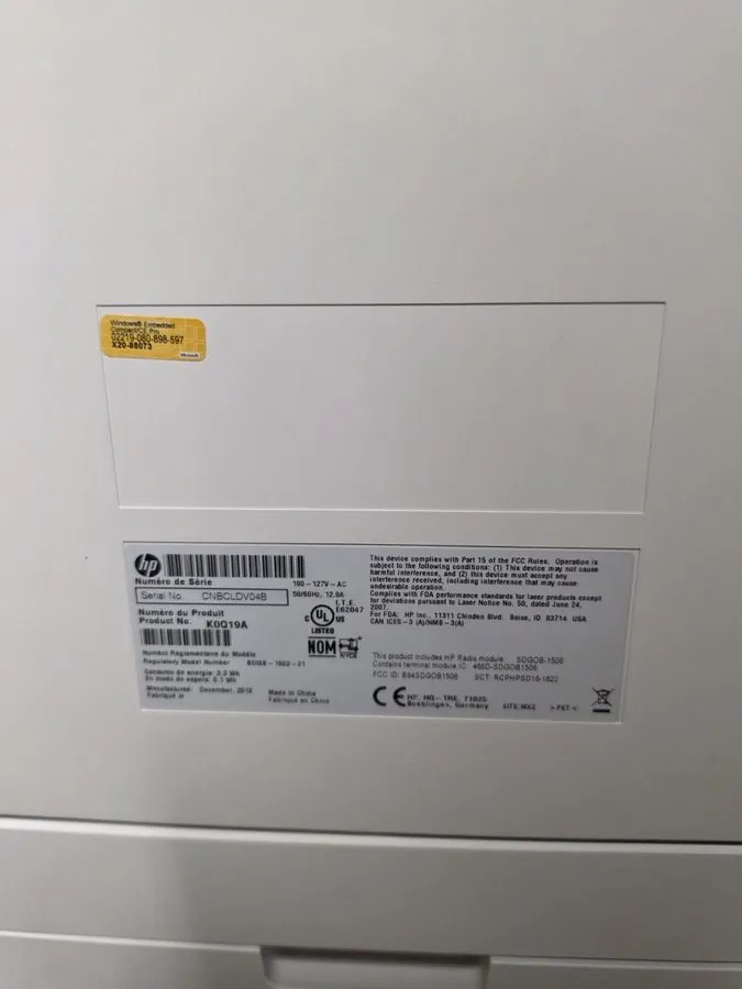 Лазерный принтер HP LASERJET ENTERPRISE M608N LASER PRINTER PLUS 3 TRAYS AND ROL