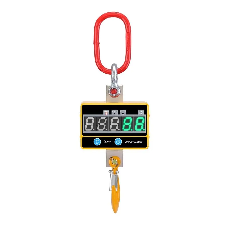 Весы Digital Crane Scale 1000Kg/2000Lb Industrial Heavy Duty Hanging Scale Recha — фото лота 1