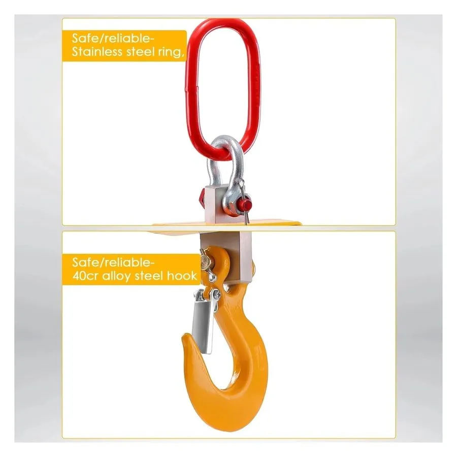 Весы Digital Crane Scale 1000Kg/2000Lb Industrial Heavy Duty Hanging Scale Recha — фото лота 2