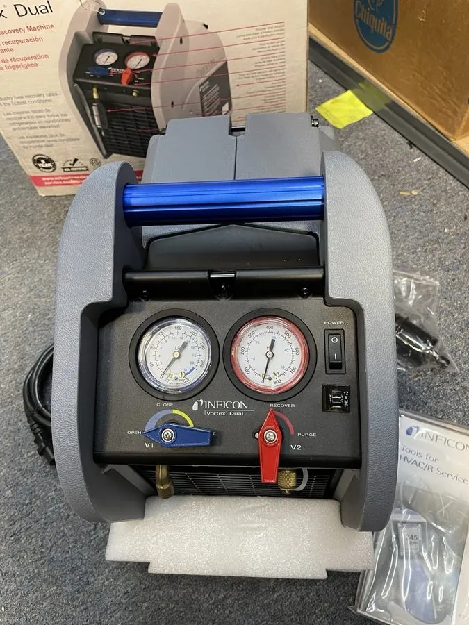 Станция обслуживания кондиционеров INFICON 714-202-G1 Refrigerant Recovery Machi