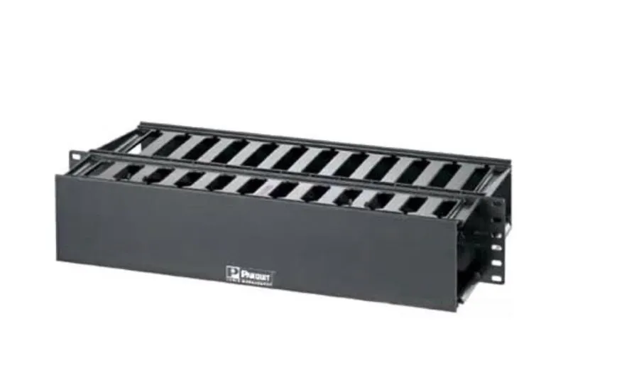 Кабель Panduit WMP1E PatchLink 2U Horizontal Double Sided Cable Manager 19” Rack — фото лота 2