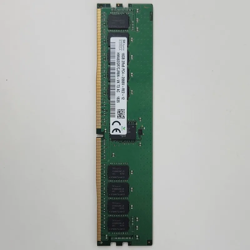 Модуль памяти SK Hynix 16GB PC4-2666V-RE2 HMA82GR7CJR8N-VK DDR4 ECC Server RAM