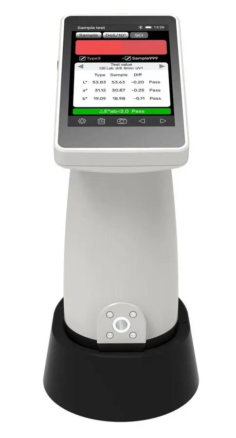 Спектрофотометр Handheld Spectrophotometer Color Difference Meter 4mm/8mm Apertu — фото лота 1