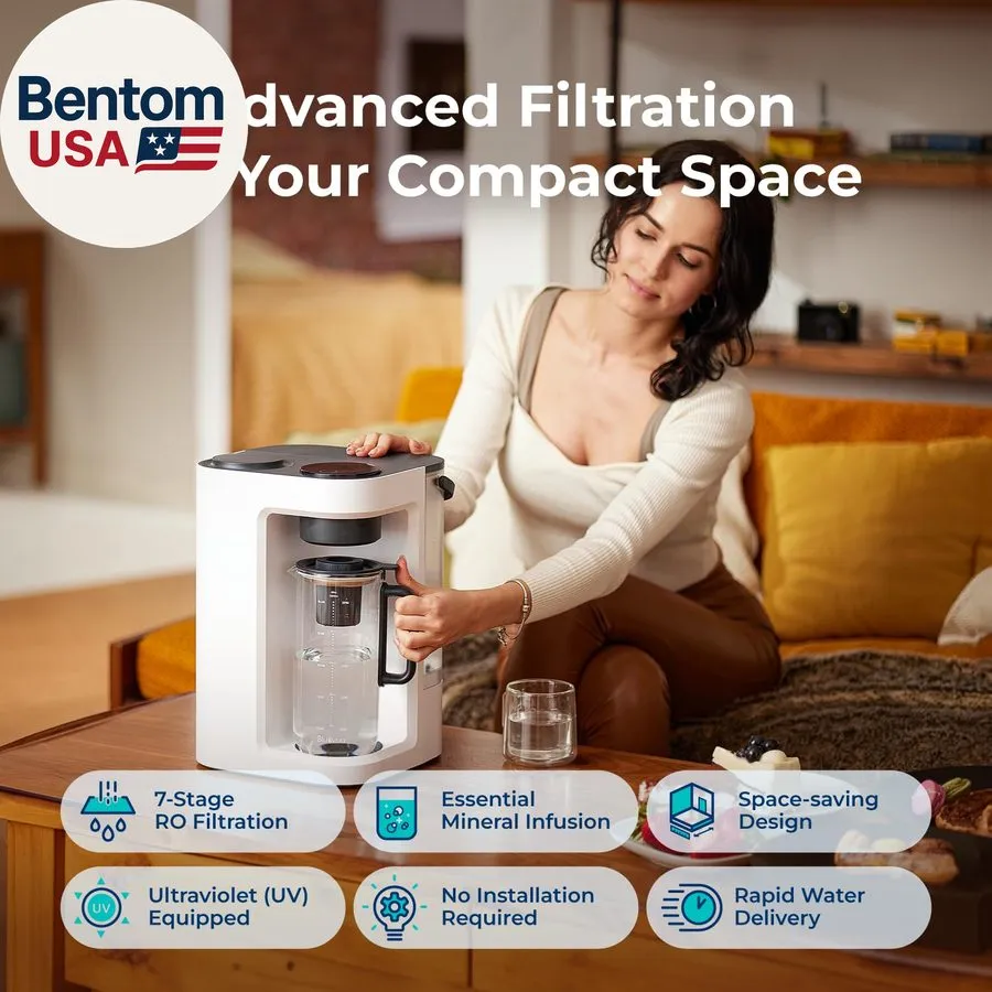 Насос Bluevua RO100ROPOT-Lite Countertop Reverse Osmosis Water Filter System, 3: