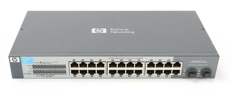 Коммутатор HP ProCurve 1410-24G 24-Port Gigabit 10/100/100 + 2x SFP Ports Switch