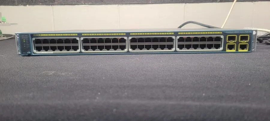 Коммутатор CISCO WS-C2960-48PST-L 48 PORT FE POE ETHERNET SWITCH W/2x SFP 370W