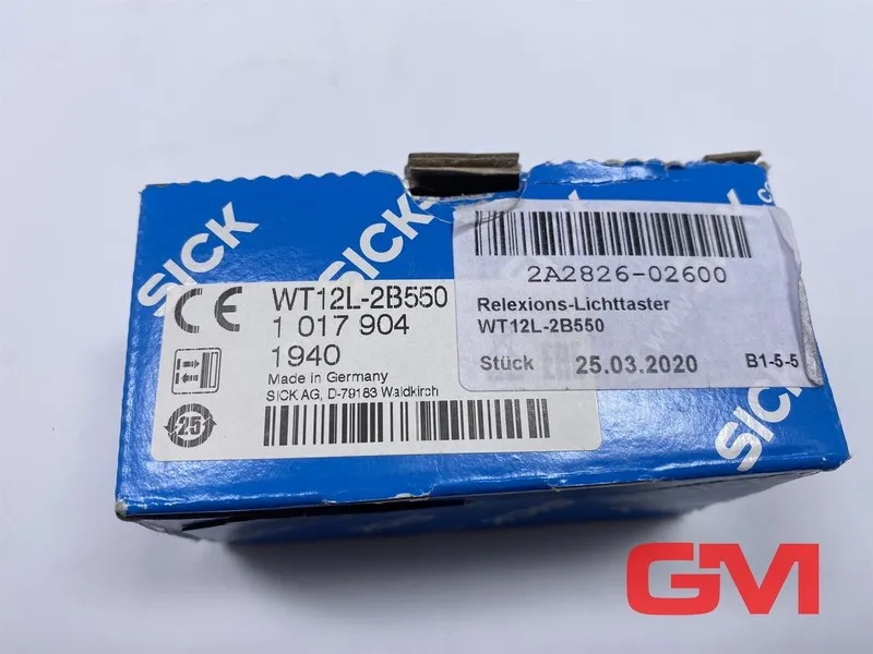 Датчик приближения SICK WT12L2B550 1017904 Photoelectric Proximity Switch Sensor