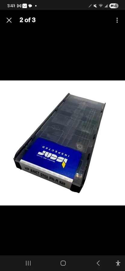 Режущий инструмент Iscar 5604340 HP ANKT 0702PNTR IC928 Heliplus Carbide Milling