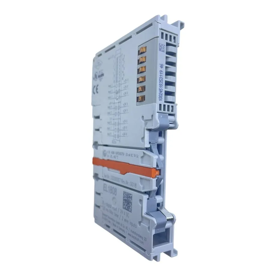 Модуль ввода-вывода EL1808 Beckhoff EtherCAT Digital Input Terminal, 24VDC, 8DI, — фото лота 2