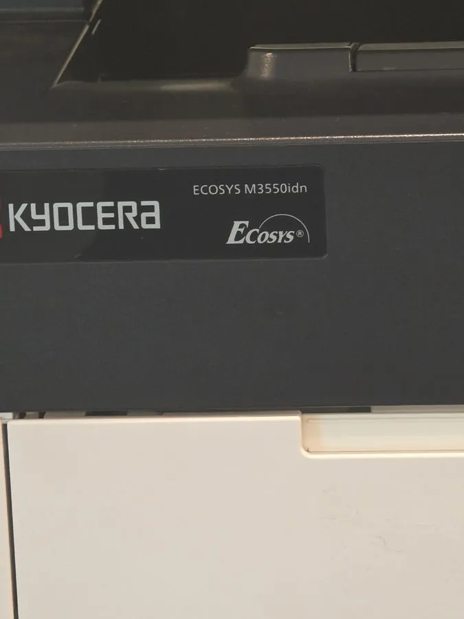Принтер Kyocera ECOSYS M3550idn Laser All-In-One Printer B&W Copier Scanner Fax