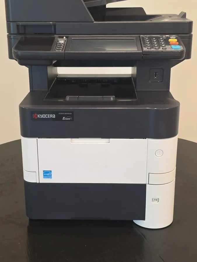 Принтер Kyocera ECOSYS M3550idn Laser All-In-One Printer B&W Copier Scanner Fax — фото лота 2