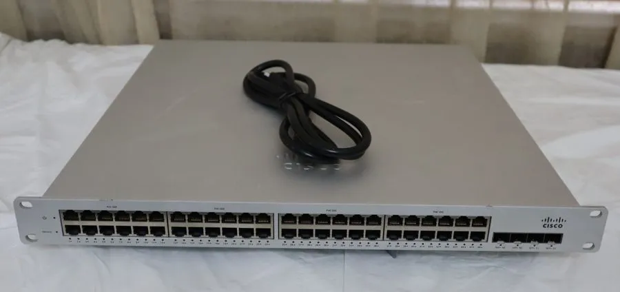 Коммутатор Cisco Meraki MS320-48LP-HW 48 Port POE Gigabit Switch Unclaimed