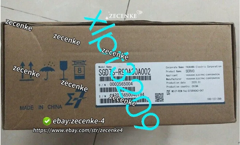 Сервопривод SGD7S-R90A30A002 Yaskawa Original 400W drive FedEx or DHL