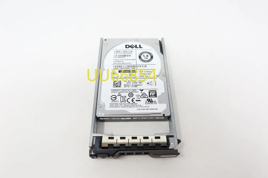 Жёсткий диск Dell VTHDD 1.8TB 10K 12G 128MB 2.5in SAS 0VTHDD Hard Drive HDD