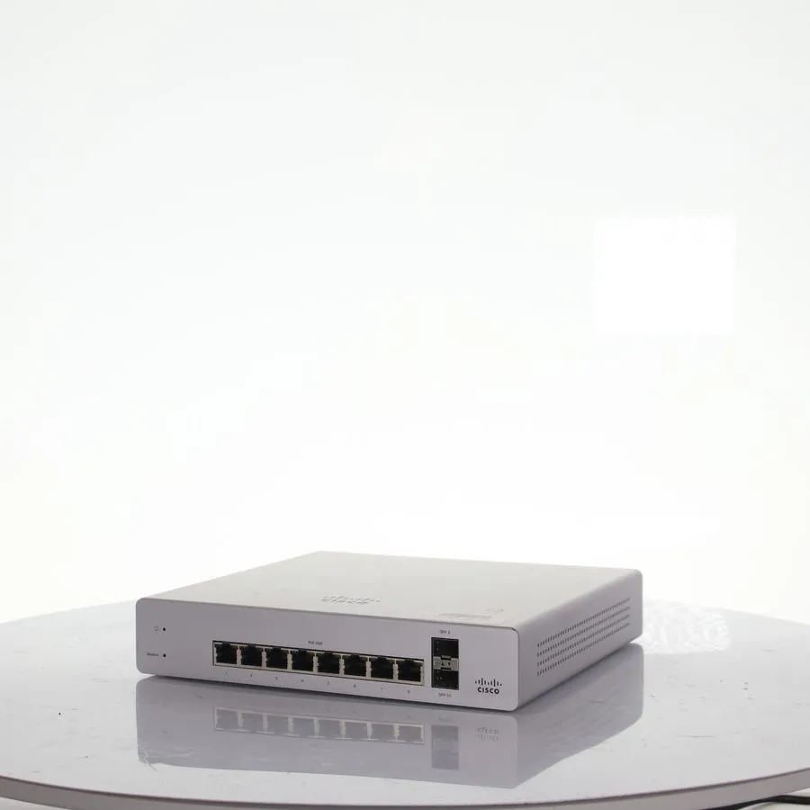 Коммутатор Cisco Meraki MS220-8P Cloud Managed Switch 8-Port Gigabit PoE 8x 1GbE — фото лота 1