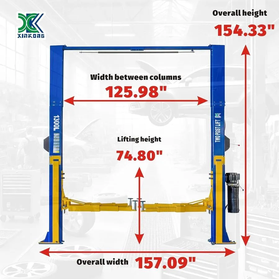 Автоподъёмник XK-1300L Overhead Auto Lift 3+3 Enhanced Lifting Arm 220V Car Lift — фото лота 2