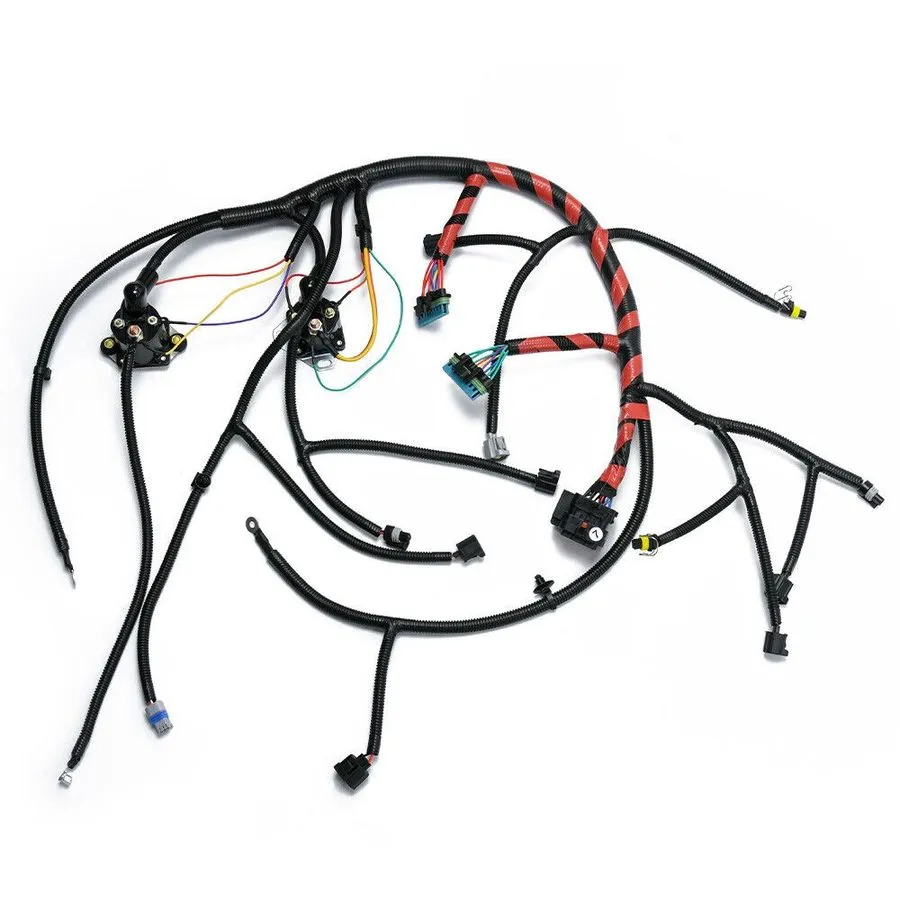 Жгут проводов Engine Wiring Harness для F250 F350 F450 F550 V8 7.3L Diesel F81Z- — фото лота 1